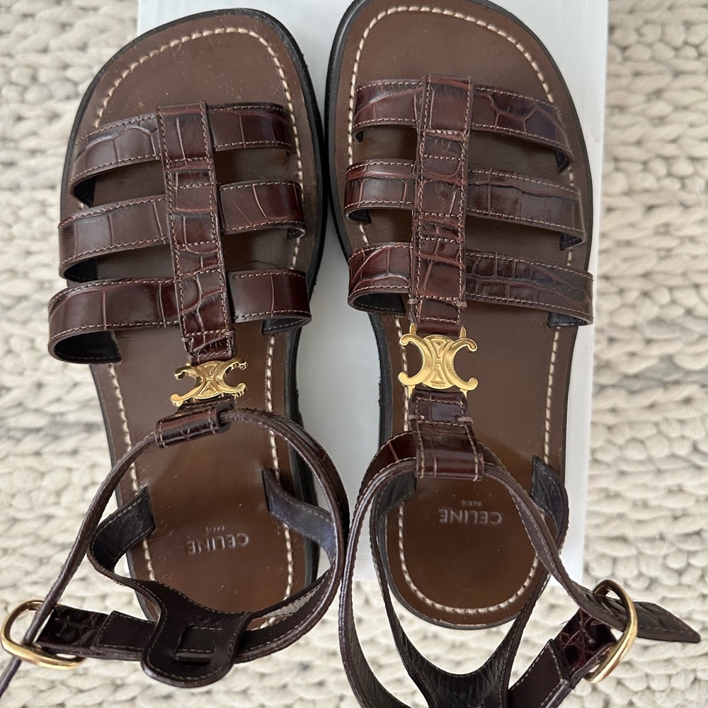 Celine gladiator sandals